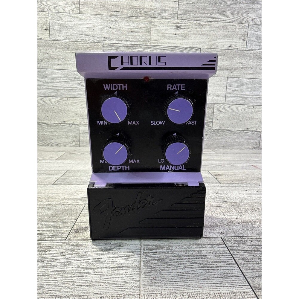 Fender STC-1 Stereo Analog Chorus Rare Vintage Guitar Effect Pedal MIJ Japan